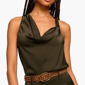 NWT Ramy Brook Zoe silk top